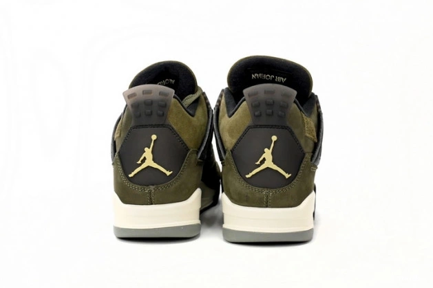 Cheap TBK Olive Air Jordan Medium 4 FB9927-200 Craft 0701